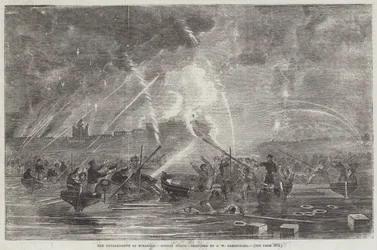 The Bombardment of Sveaborg, Rocket Boats